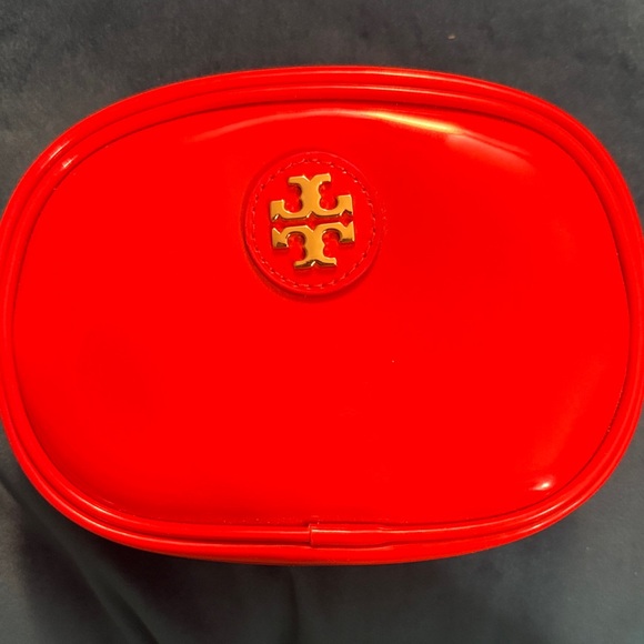 Tory Burch Other - Tory Burch Bright Red Pouch